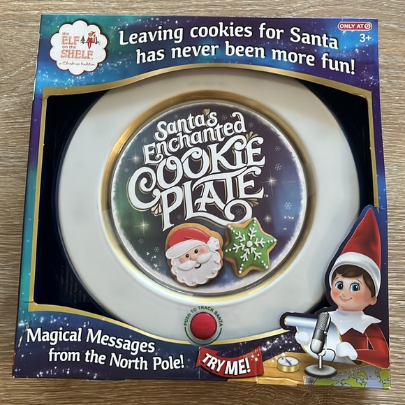 the Elf on the Shlef a Christmas Tradition: Santa’s Enchanted Cookie Plate - Picture 4 of 5